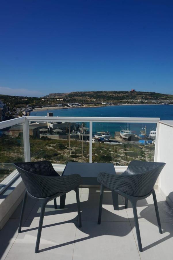 Sea View Penthouse Mellieha Bay Apartment ภายนอก รูปภาพ