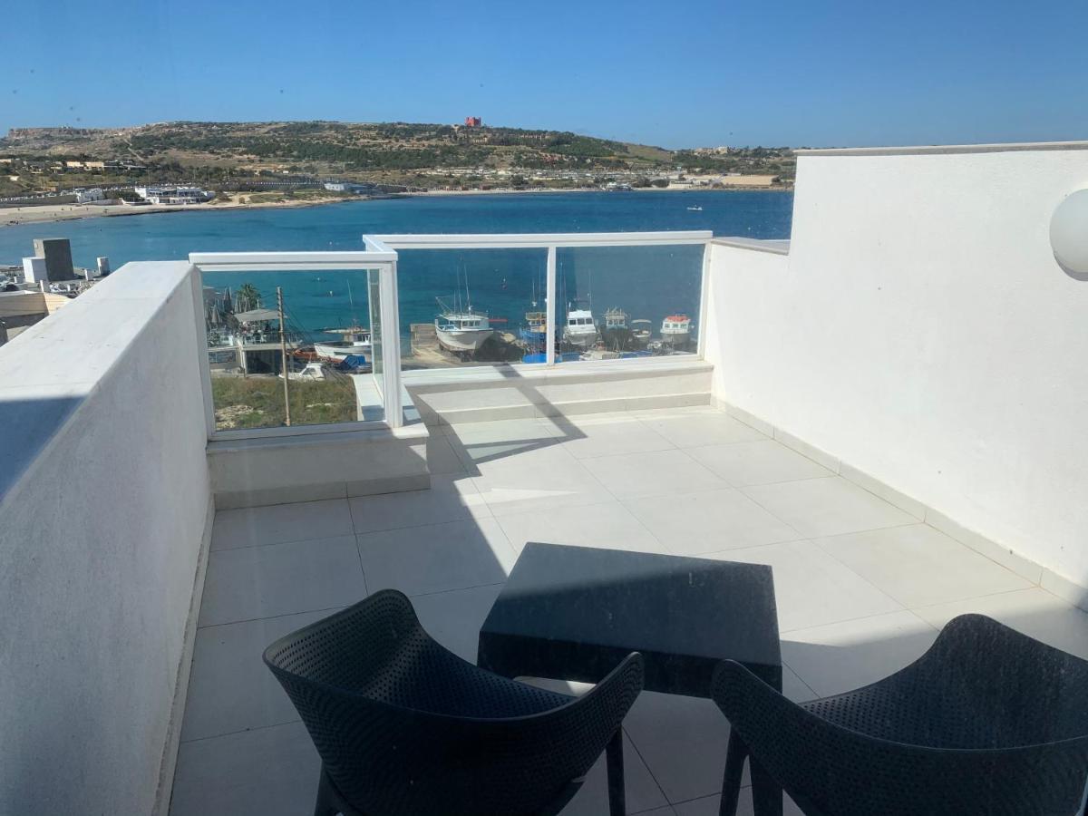 Sea View Penthouse Mellieha Bay Apartment ภายนอก รูปภาพ